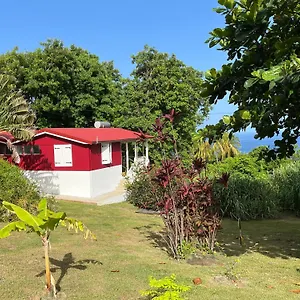 Hébergement de vacances Grand Avec Piscine Et Vue, Bouillante